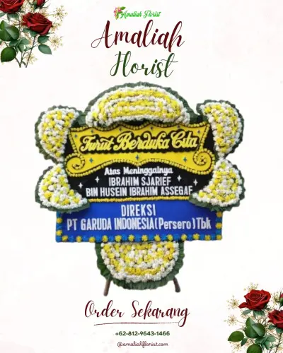 Papan Bunga Duka di Pelapuan